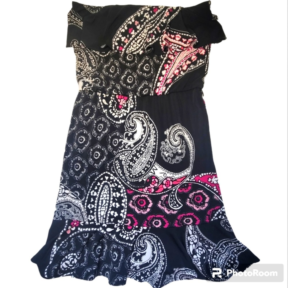 Women's White House Black Market Strapless dress SZ XS